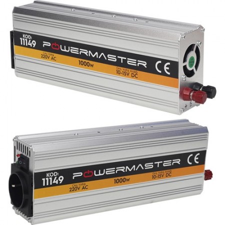 Powermaster 12V - 220V 1000W Çevirici İnvertör 11148